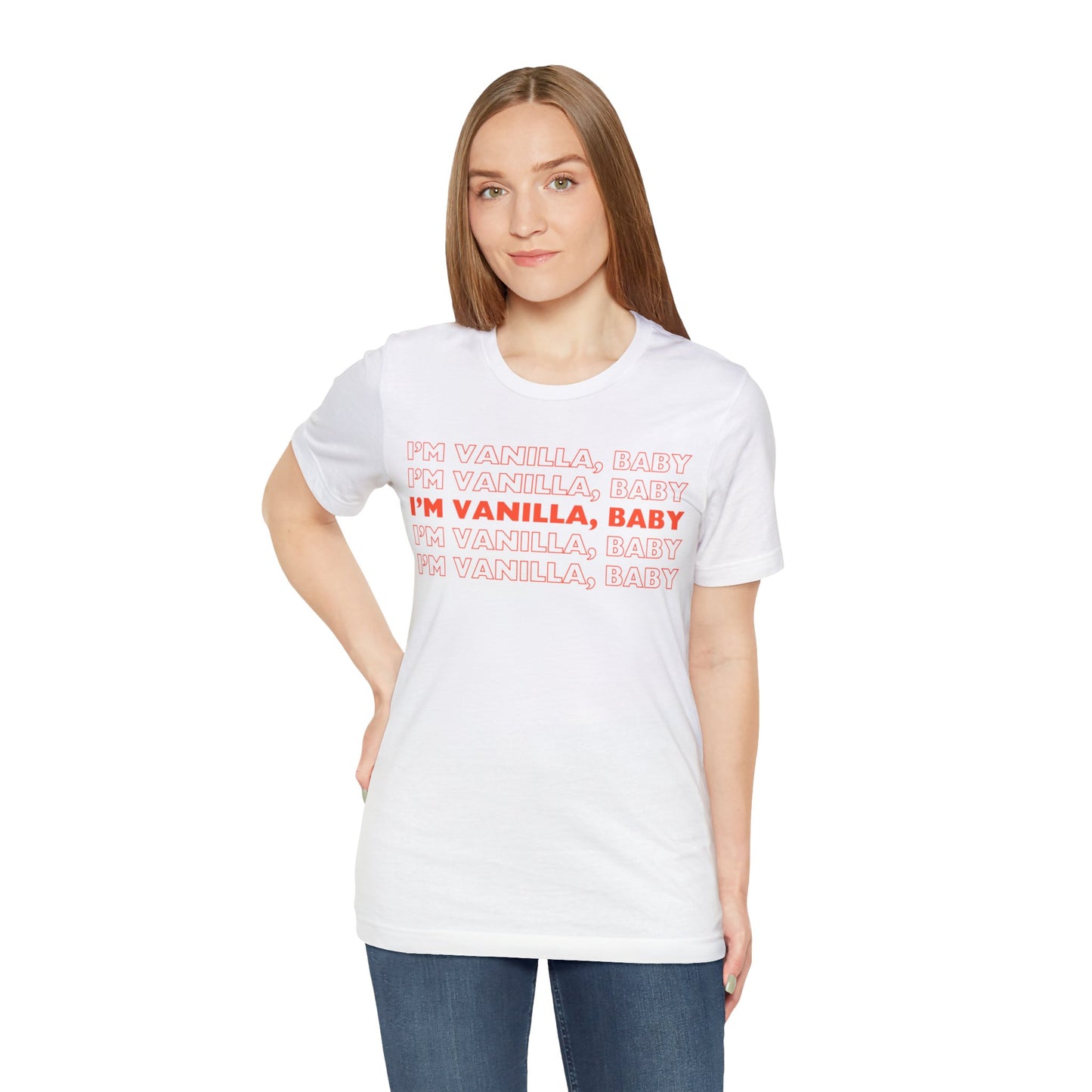 I'M VANILLA, BABY Short Sleeve Tee