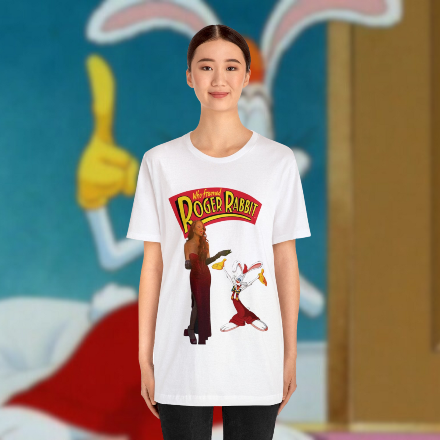 WHO FRAMED MARIAH CAREY? Short Sleeve Shirt