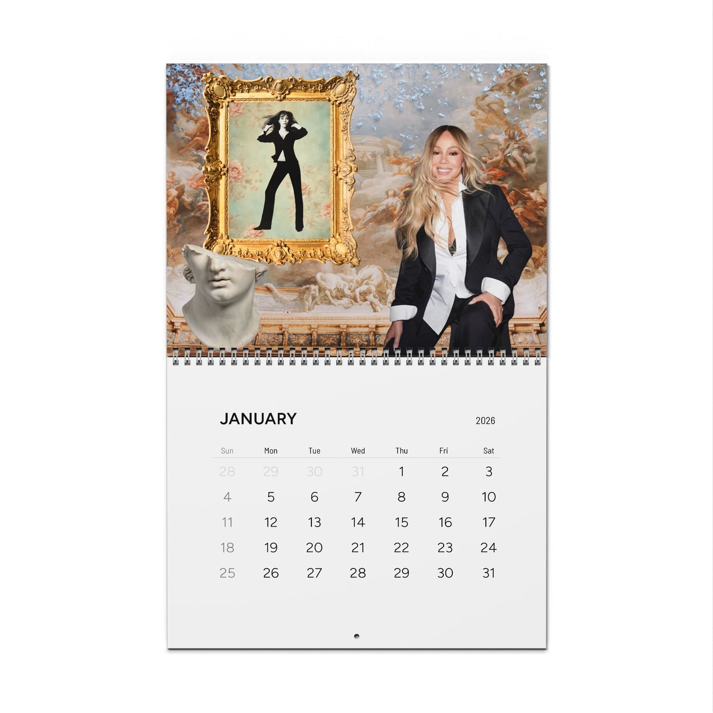 2026 Me + Mariah  Wall Calendar