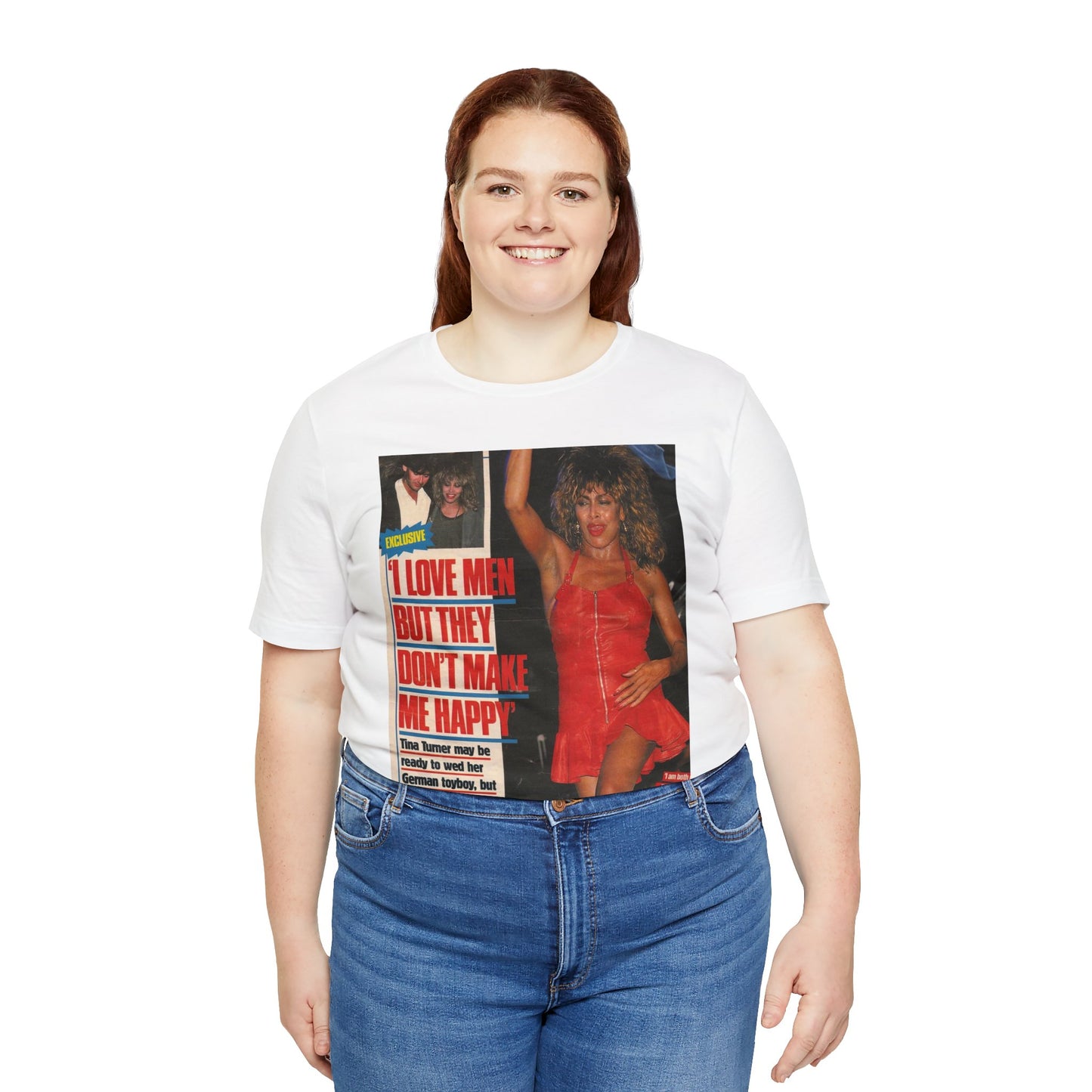 TINA TURNER LOVES MEN Short Sleeve Tee